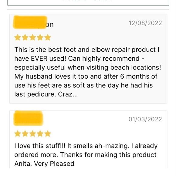 ✨HOST PICK Two All natural Intensive Care Elbow and Foot Butter Sticks - Picture 9 of 9